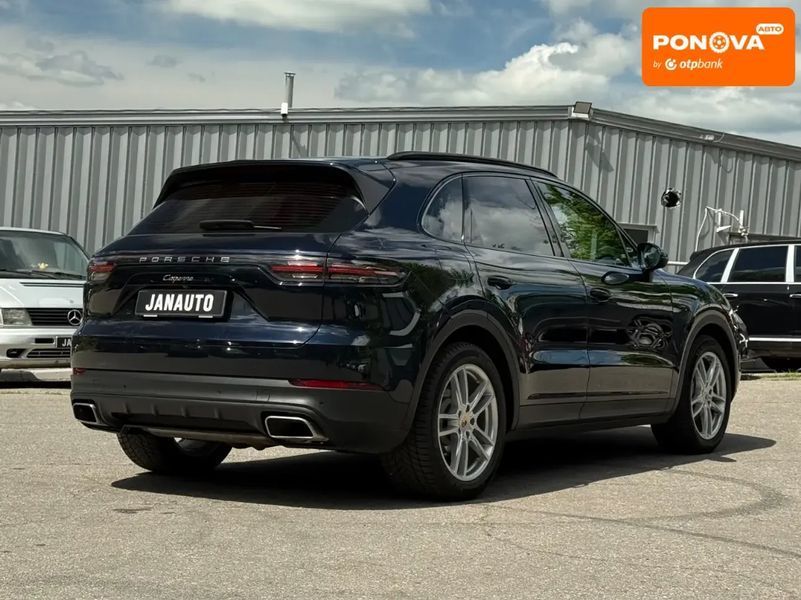 Porsche Cayenne, 2018 р., Бензин, 133 тис. км, Позашляховик / Кросовер, Синій, Харків AT-10417522 фото