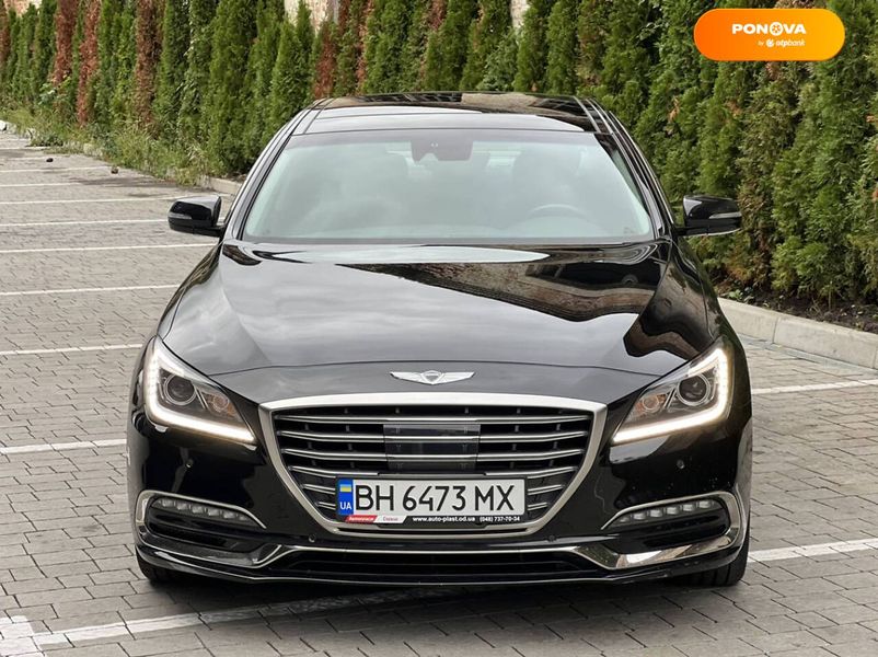 Genesis G80, 2017, Бензин, 3.8 л., 63 тис. км, Седан, Чорний, Львів 44220 фото