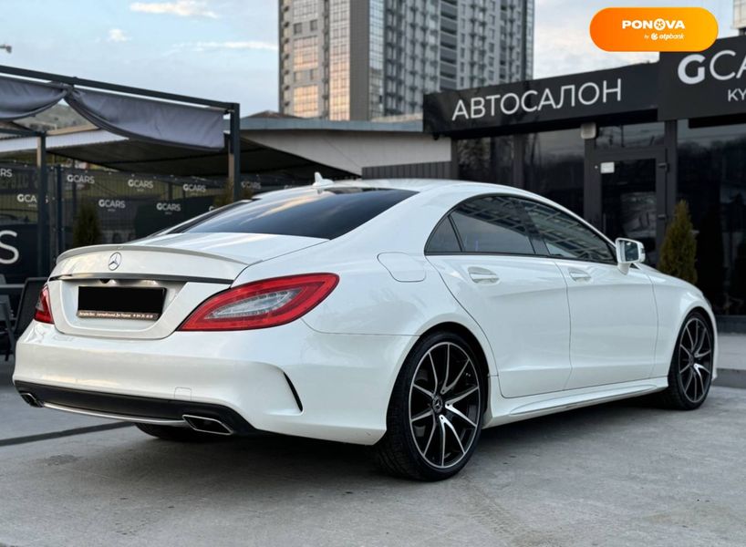 Mercedes-Benz CLS-Class, 2015, Бензин, 2.99 л., 129 тыс. км, Седан, Белый, Киев 42177 фото