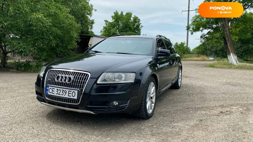 Audi A6 Allroad, 2007, Дизель, 3 л., 341 тыс. км, Универсал, Чорный, Новоселиця Cars-Pr-63831 фото