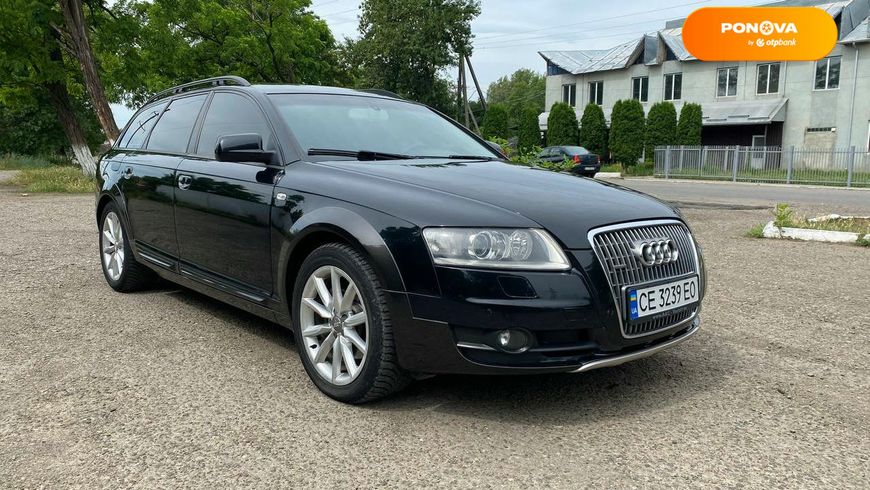 Audi A6 Allroad, 2007, Дизель, 3 л., 341 тыс. км, Универсал, Чорный, Новоселиця Cars-Pr-63831 фото