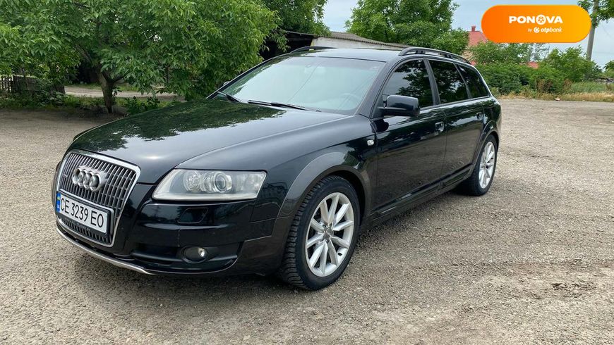 Audi A6 Allroad, 2007, Дизель, 3 л., 341 тыс. км, Универсал, Чорный, Новоселиця Cars-Pr-63831 фото