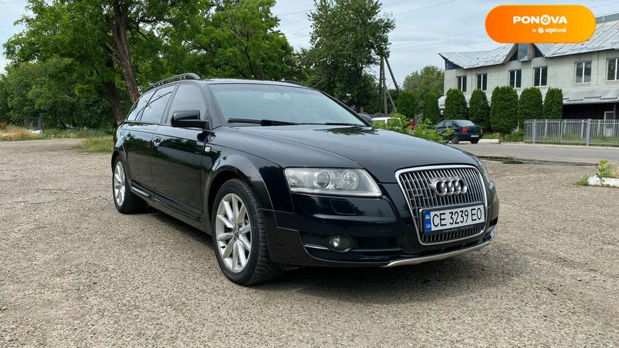 Audi A6 Allroad, 2007, Дизель, 3 л., 341 тыс. км, Универсал, Чорный, Новоселиця Cars-Pr-63831 фото