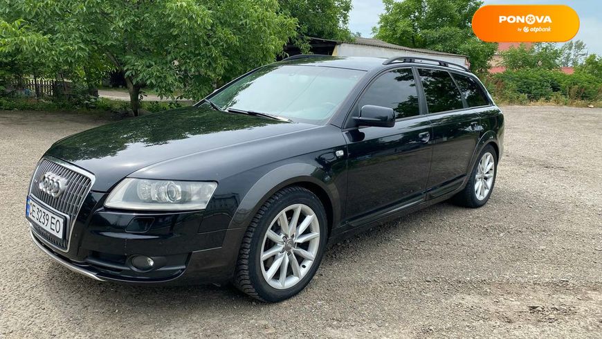 Audi A6 Allroad, 2007, Дизель, 3 л., 341 тыс. км, Универсал, Чорный, Новоселиця Cars-Pr-63831 фото