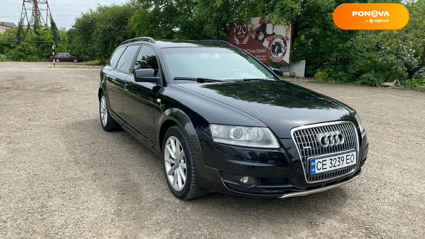 Audi A6 Allroad, 2007, Дизель, 3 л., 341 тыс. км, Универсал, Чорный, Новоселиця Cars-Pr-63831 фото