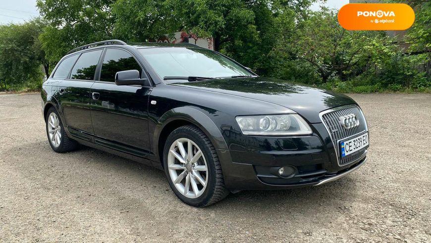 Audi A6 Allroad, 2007, Дизель, 3 л., 341 тыс. км, Универсал, Чорный, Новоселиця Cars-Pr-63831 фото