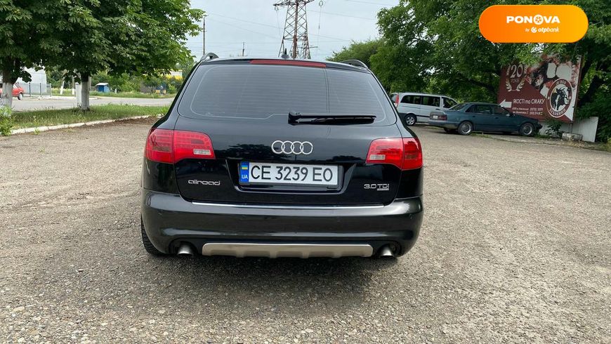 Audi A6 Allroad, 2007, Дизель, 3 л., 341 тыс. км, Универсал, Чорный, Новоселиця Cars-Pr-63831 фото