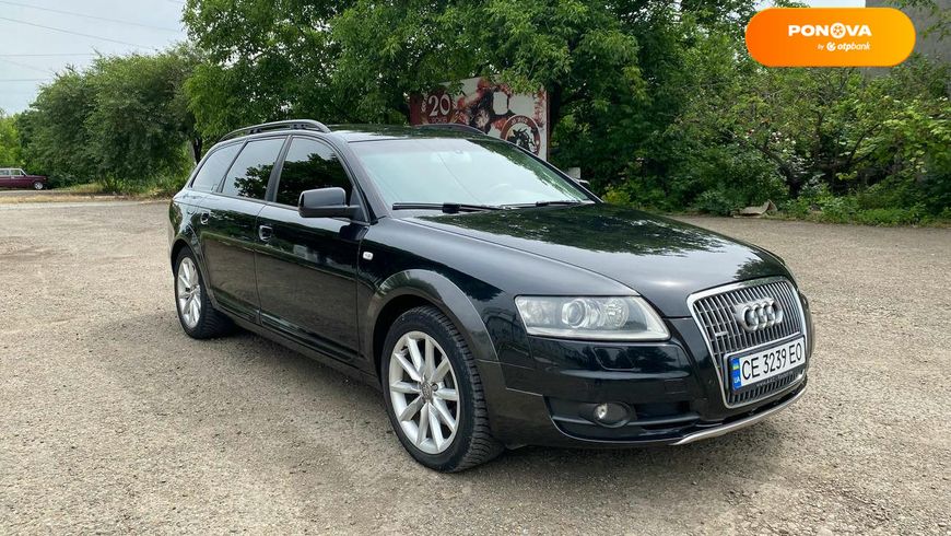 Audi A6 Allroad, 2007, Дизель, 3 л., 341 тыс. км, Универсал, Чорный, Новоселиця Cars-Pr-63831 фото