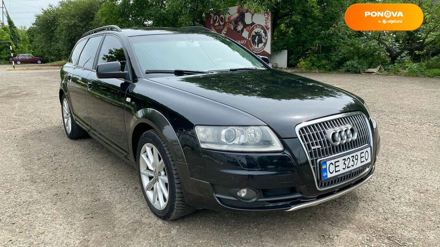 Audi A6 Allroad, 2007, Дизель, 3 л., 341 тыс. км, Универсал, Чорный, Новоселиця Cars-Pr-63831 фото