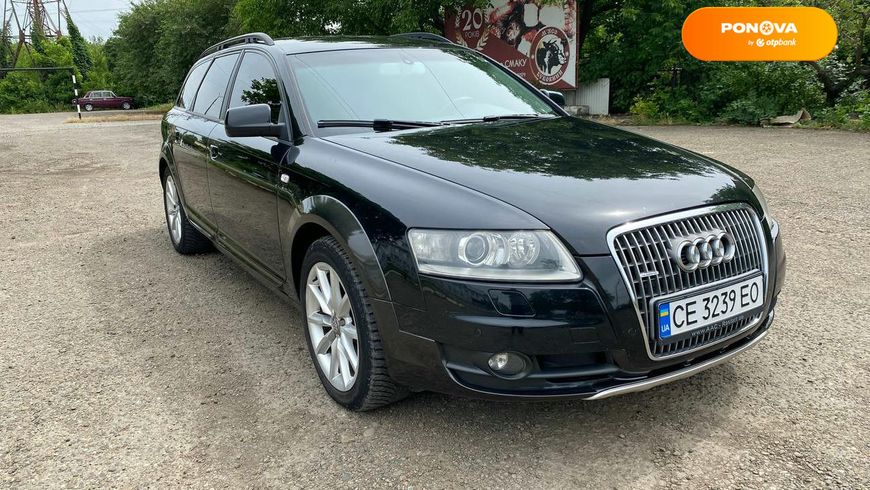 Audi A6 Allroad, 2007, Дизель, 3 л., 341 тыс. км, Универсал, Чорный, Новоселиця Cars-Pr-63831 фото