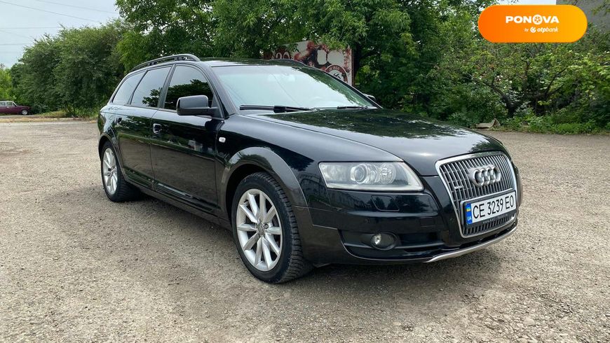 Audi A6 Allroad, 2007, Дизель, 3 л., 341 тыс. км, Универсал, Чорный, Новоселиця Cars-Pr-63831 фото