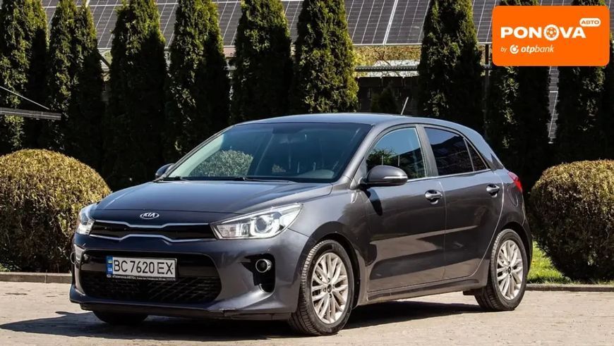 Kia Rio, 2017 р., Бензин, 178 тис. км, Хетчбек, Сірий, Львів AT-10418194 фото