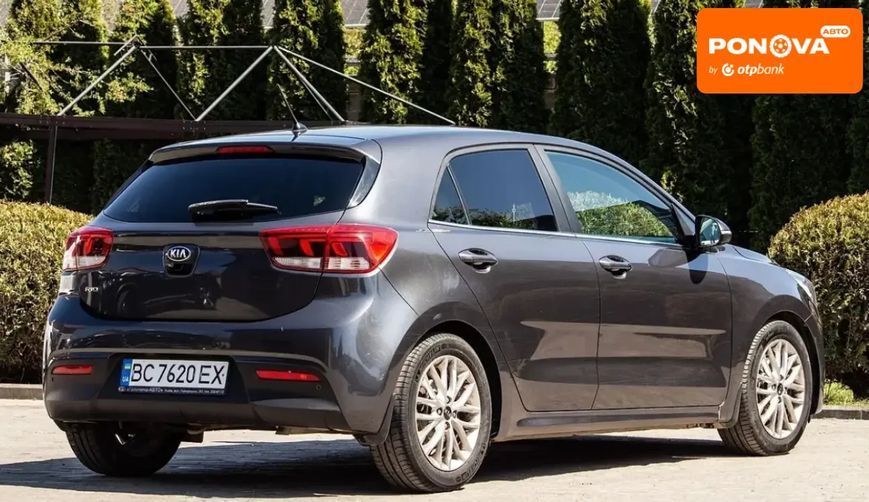 Kia Rio, 2017 р., Бензин, 178 тис. км, Хетчбек, Сірий, Львів AT-10418194 фото