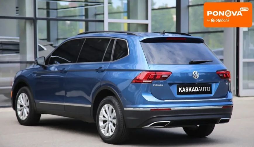 Volkswagen Tiguan Allspace, 2017 р., Бензин, 136 тис. км, Позашляховик / Кросовер, Синій, Харків AT-10418000 фото