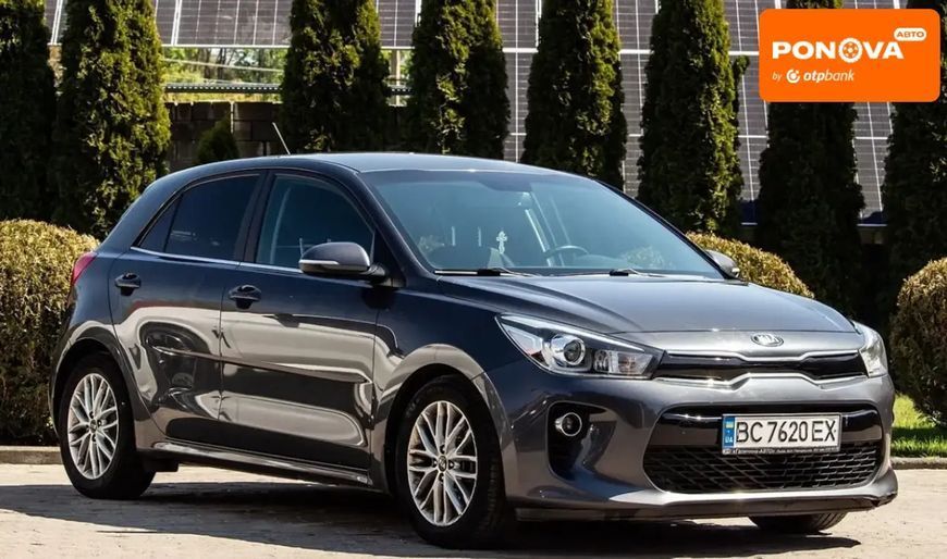 Kia Rio, 2017 р., Бензин, 178 тис. км, Хетчбек, Сірий, Львів AT-10418194 фото