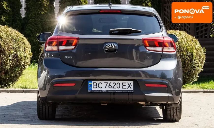 Kia Rio, 2017 р., Бензин, 178 тис. км, Хетчбек, Сірий, Львів AT-10418194 фото