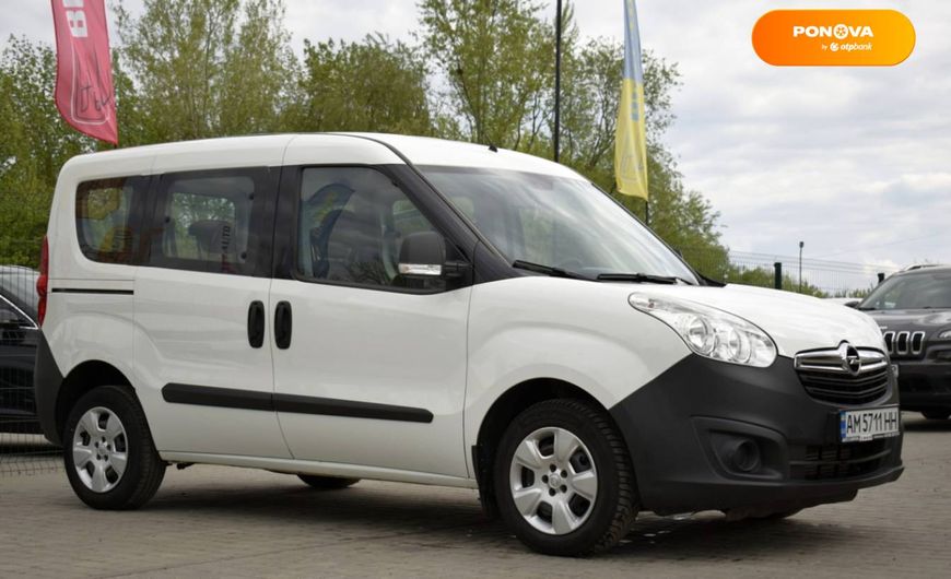 Opel Combo, 2015, Дизель, 1.6 л., 178 тис. км, Мінівен, Білий, Бердичів 38932 фото