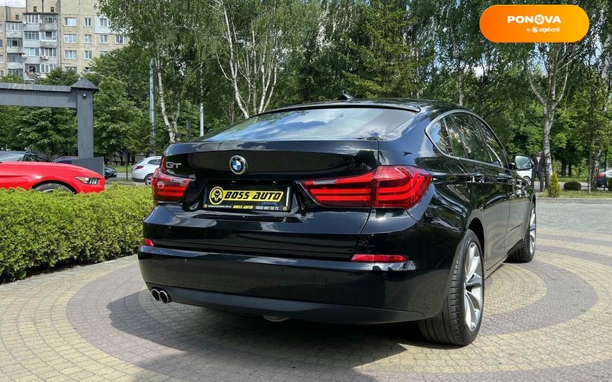 BMW 5 Series GT, 2016, Дизель, 2.99 л., 223 тыс. км, Лифтбек, Чорный, Львов 42126 фото