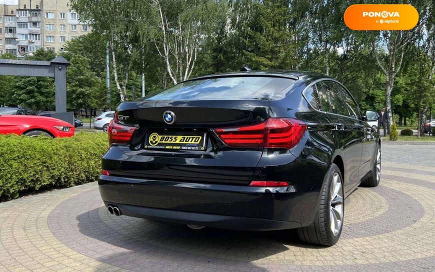 BMW 5 Series GT, 2016, Дизель, 2.99 л., 223 тыс. км, Лифтбек, Чорный, Львов 42126 фото