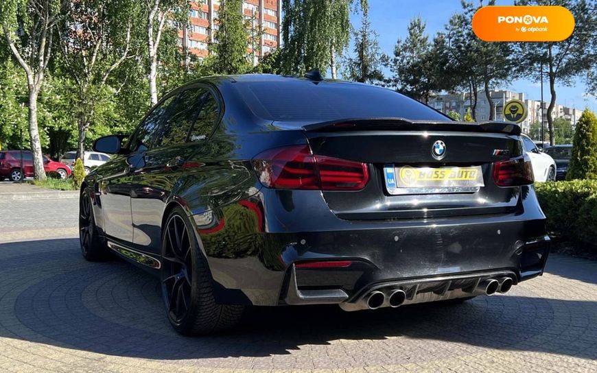 BMW M3, 2016, Бензин, 2.98 л., 122 тыс. км, Седан, Чорный, Львов 48896 фото