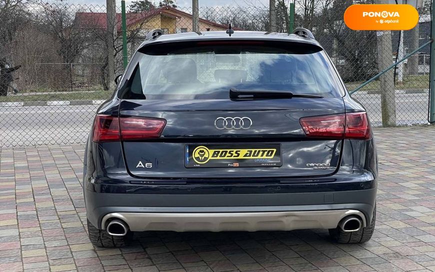 Audi A6 Allroad, 2017, Дизель, 2.97 л., 238 тыс. км, Универсал, Синий, Коломыя 45334 фото