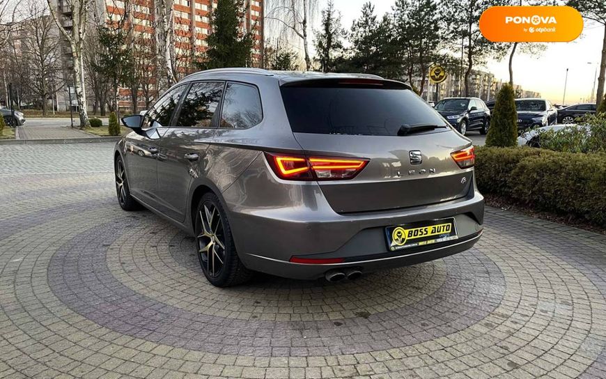 SEAT Leon, 2013, Дизель, 2 л., 225 тис. км, Універсал, Сірий, Львів 10342 фото