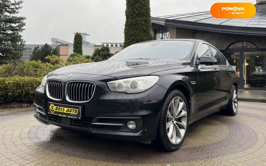 BMW 5 Series GT, 2016, Дизель, 2.99 л., 223 тис. км, Ліфтбек, Чорний, Львів 42126 фото