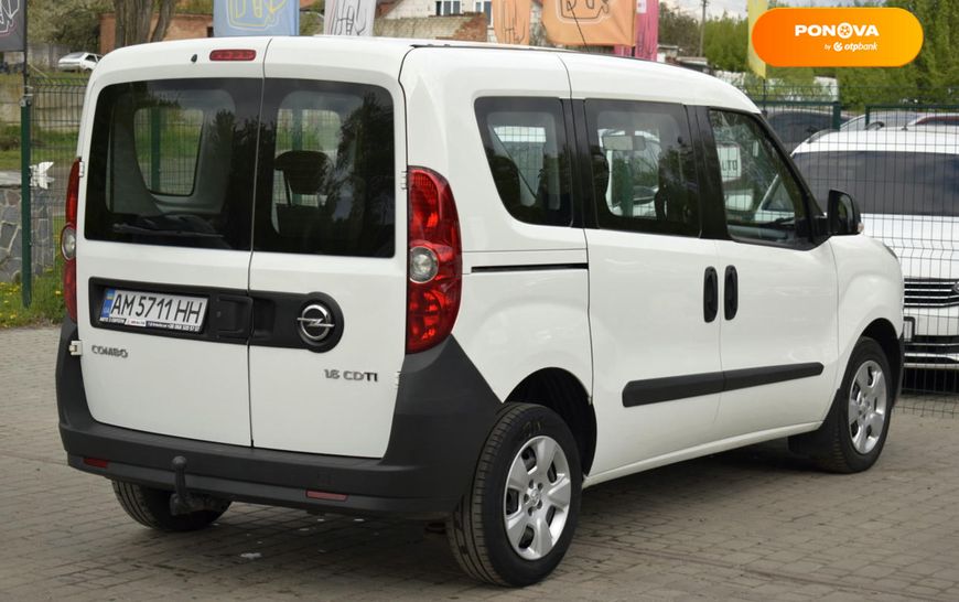 Opel Combo, 2015, Дизель, 1.6 л., 178 тис. км, Мінівен, Білий, Бердичів 38932 фото