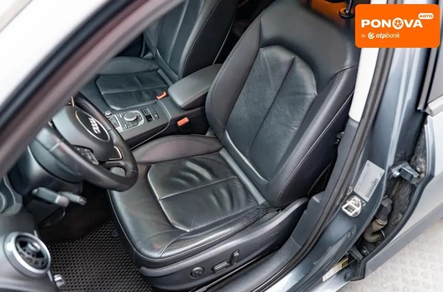 Audi A3, 2014 р., Бензин, 171 тис. км, Седан, Сірий, Київ AT-10421806 фото