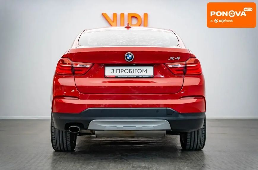 BMW X4, 2016 р., Бензин, 57 тис. км, Позашляховик / Кросовер, Червоний, Київ AT-10427445 фото