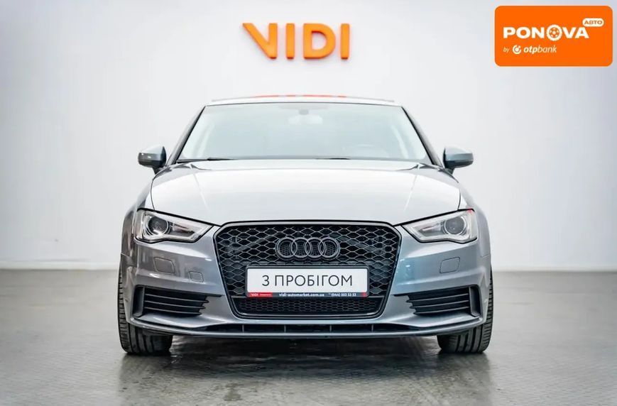 Audi A3, 2014 р., Бензин, 171 тис. км, Седан, Сірий, Київ AT-10421806 фото