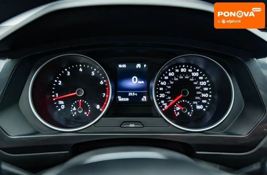 Volkswagen Tiguan, 2018 р., Бензин, 169 тис. км, Позашляховик / Кросовер, Чорний, Київ AT-10425729 фото