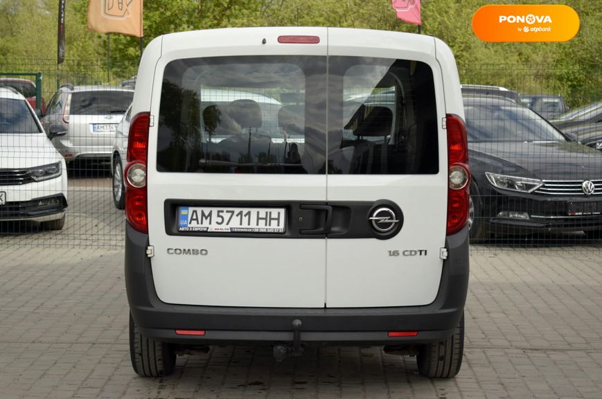 Opel Combo, 2015, Дизель, 1.6 л., 178 тис. км, Мінівен, Білий, Бердичів 38932 фото