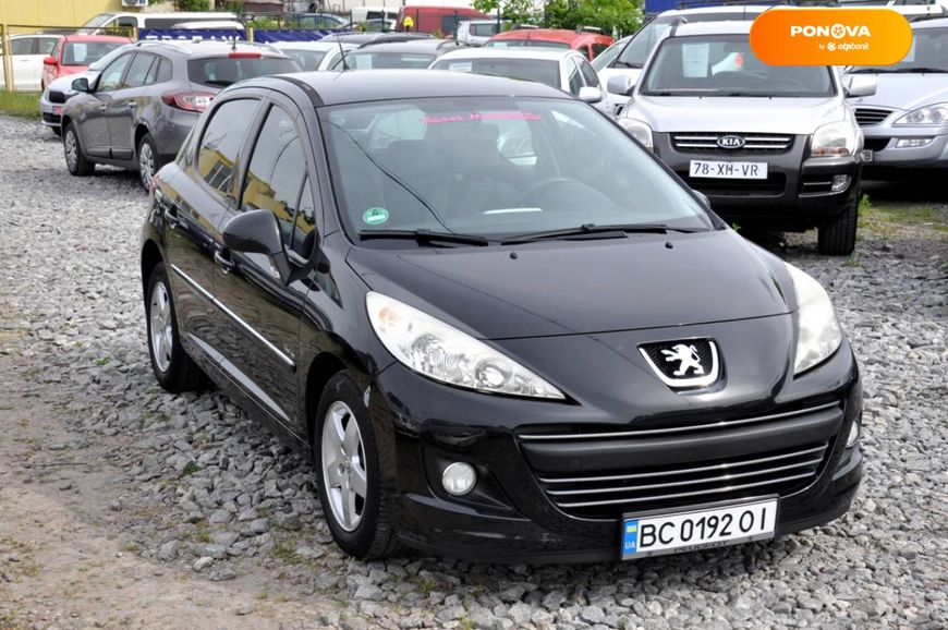 Peugeot 207, 2010, Бензин, 1.36 л., 98 тис. км, Хетчбек, Чорний, Львів 46233 фото