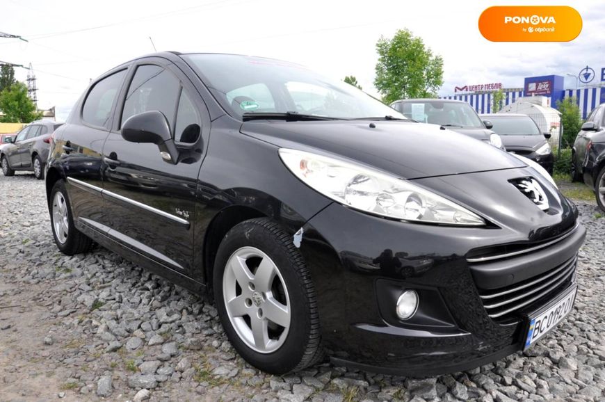 Peugeot 207, 2010, Бензин, 1.36 л., 98 тис. км, Хетчбек, Чорний, Львів 46233 фото