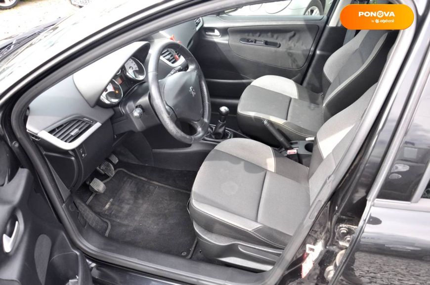 Peugeot 207, 2010, Бензин, 1.36 л., 98 тис. км, Хетчбек, Чорний, Львів 46233 фото