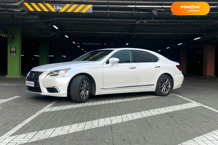 Lexus LS, 2015, Бензин, 4.61 л., 150 тис. км, Седан, Білий, Київ 45099 фото