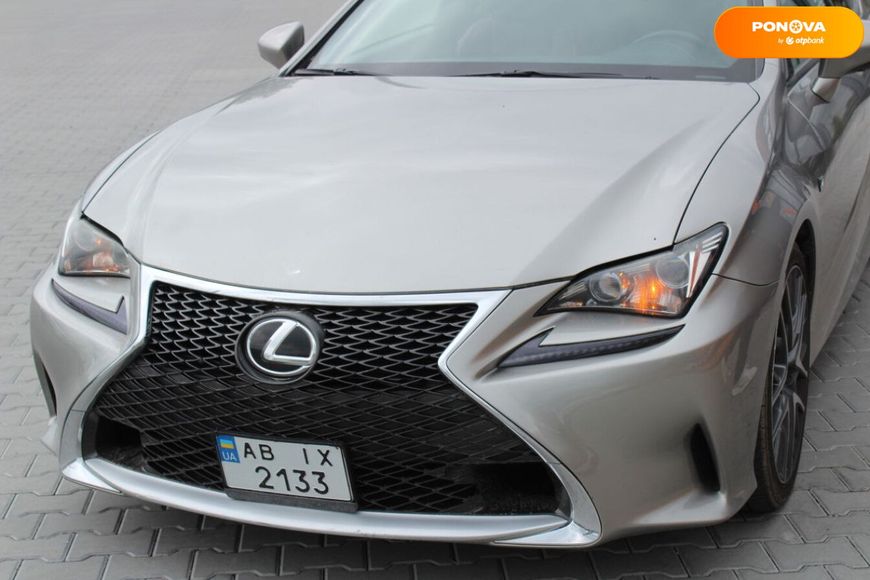 Lexus RC, 2017, Бензин, 2 л., 39 тыс. км, Купе, Серый, Винница 50349 фото