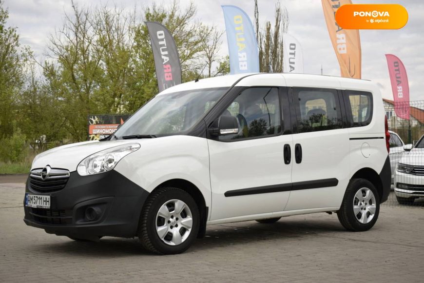 Opel Combo, 2015, Дизель, 1.6 л., 178 тис. км, Мінівен, Білий, Бердичів 38932 фото