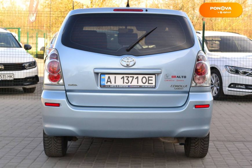 Toyota Corolla Verso, 2005, Дизель, 2 л., 274 тыс. км, Минивен, Синий, Бердичев 4031 фото