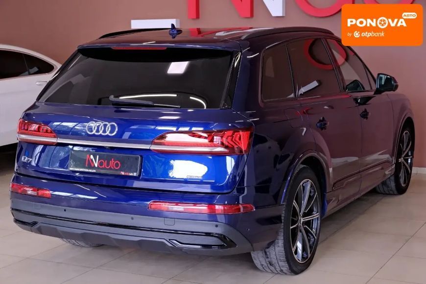 Audi Q7, 2020 р., Бензин, 93 тис. км, Позашляховик / Кросовер, Синій, Одеса AT-10417433 фото