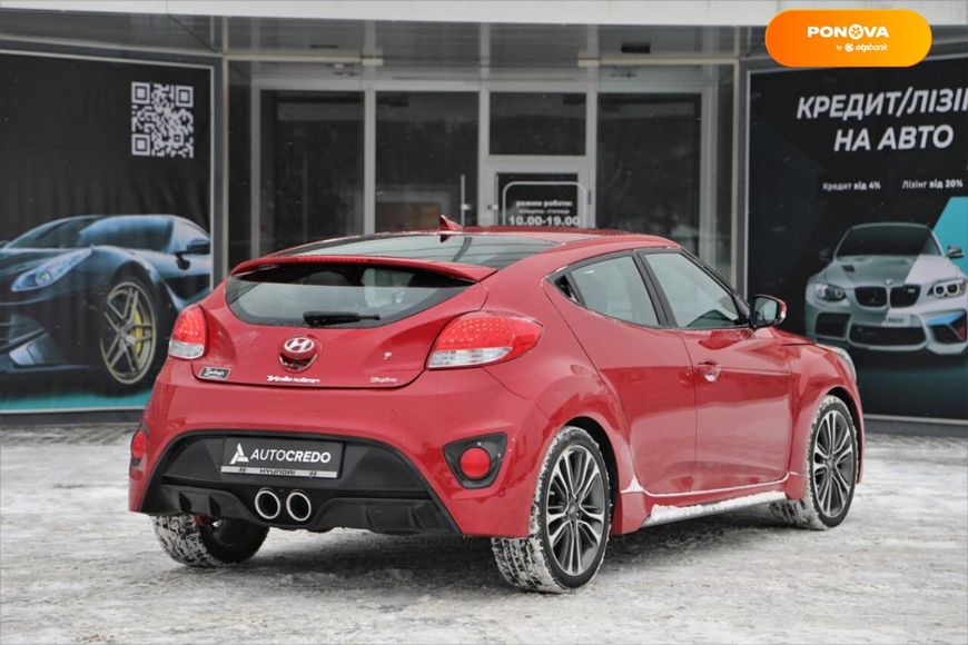 Hyundai Veloster, 2016, Бензин, 1.6 л., 46 тыс. км, Хетчбек, Красный, Киев 18504 фото