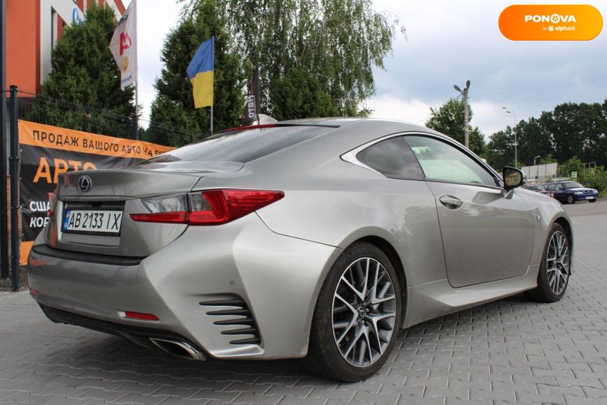 Lexus RC, 2017, Бензин, 2 л., 39 тыс. км, Купе, Серый, Винница 50349 фото