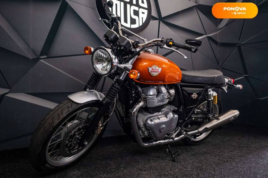 Royal Enfield Classic, 2021, Бензин, 650 см³, 5 тыс. км, Мотоцикл Классик, Оранжевый, Киев moto-37614 фото