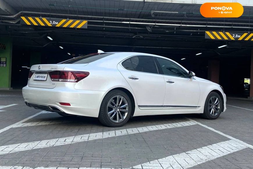 Lexus LS, 2015, Бензин, 4.61 л., 150 тис. км, Седан, Білий, Київ 45099 фото