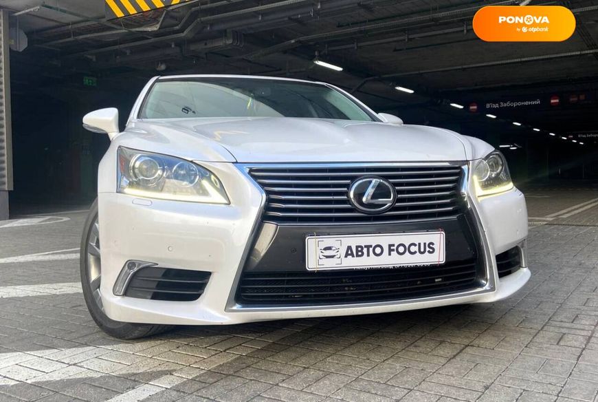 Lexus LS, 2015, Бензин, 4.61 л., 150 тис. км, Седан, Білий, Київ 45099 фото